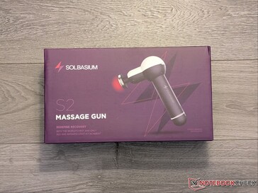 Scatola di vendita della pistola per massaggi S2.