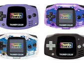 Il Thumby Color è disponibile in diverse finiture, molte delle quali ispirate al Nintendo Game Boy Advance. (Fonte: TinyCircuits)