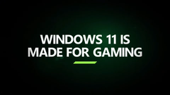 Windows 11 è rivolto ai giocatori. (Fonte: Microsoft)