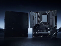 La scheda madre TA95X3D MoDT parte da circa 532 dollari in Cina. Nella foto: un'immagine promozionale della scheda. (Fonte: Aoostar)