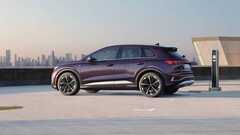 L&#039;Audi Q4 e-tron 2022 riceverà solo piccole modifiche e aggiornamenti per il suo secondo anno di modello in Europa (Immagine: Audi)