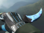 Uno screengrab di un coltello Karambit Cementato (fonte: Skinflow)