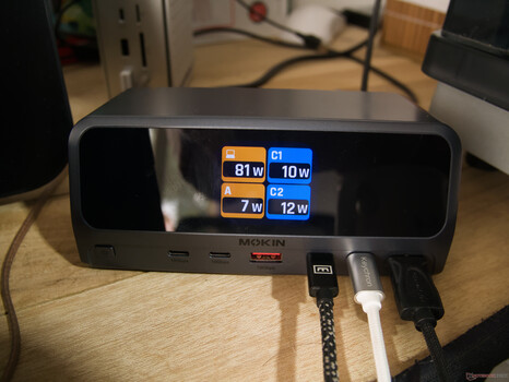 Schema delle uscite della docking station USB-C MOKiN 13 in 1