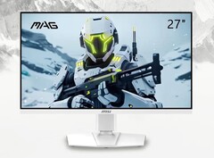 L&#039;ultimo monitor da gioco di MSI in un case completamente bianco. (Immagine: MSI)