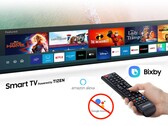 Le smart TV di Samsung offriranno solo Alexa e Bixby come opzioni per gli assistenti vocali (Fonte immagine: Samsung - a cura)