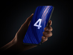 L'annuncio di HyperOS 4 potrebbe avvenire già nell'agosto 2026. Nella foto: uno smartphone Xiaomi con sfondo HyperOS.