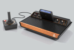 L&#039;Atari 2600+ è una versione modernizzata della prima console Atari e supporta le cartucce di gioco originali. (Immagine via Atari)