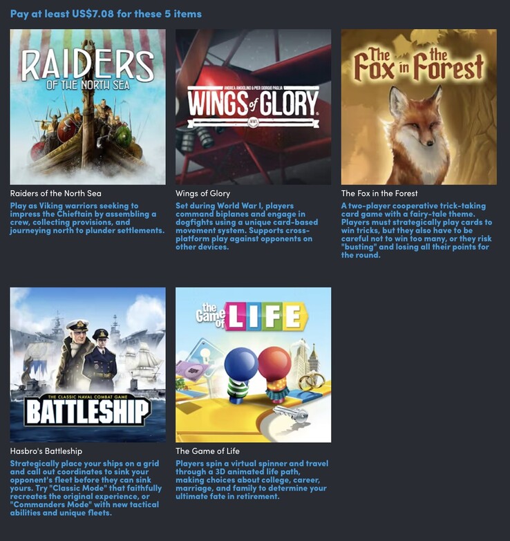 Paghi un minimo di 5,08 dollari per accedere a questi cinque giochi nell'Humble Bundle "Top Tag Teams". (Fonte: Humble Bundle)