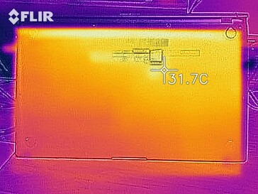 HDistribuzione del calorein idle (lato inferiore)