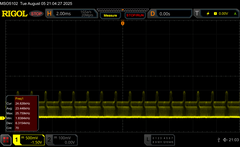 24 kHz PWM (luminosità 2/10)