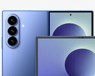 Un primo piano di Galaxy Z Fold8 Ultra e del suo familiare design.