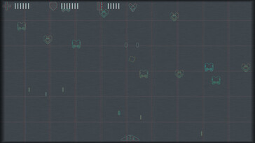 Il giocatore controlla un'astronave che può spostarsi lungo la parte inferiore dello schermo mentre spara agli alieni che attaccano in alto. (Fonte immagine: Steam)