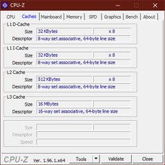 Cache CPU-Z