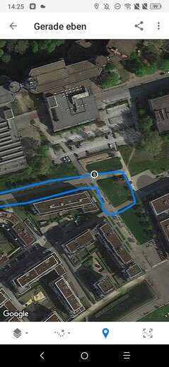 GPS test: Alcatel 3 - Giro