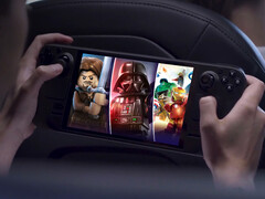 La collezione di giochi LEGO Worlds Collide scadrà presto. Nella foto: Steam Deck con l'immagine di copertina del bundle. (Fonte: Valve e Humble Bundle - modifica)