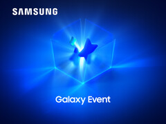 L&#039;invito all&#039;evento di Samsung per il suo prossimo evento Galaxy Unpacked. (Fonte immagine: Samsung - modificato)