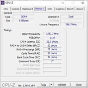 Lenovo IdeaPad Flex 5 CPU-Z: Scheda Memoria