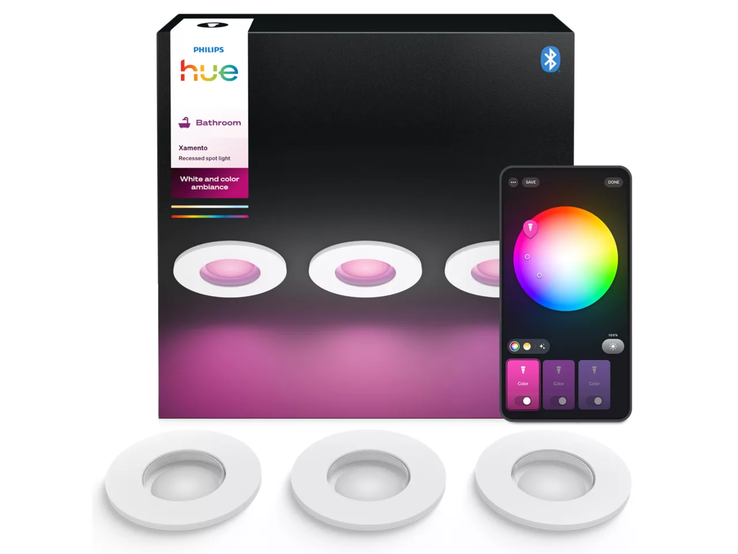 Il nuovo faretto bianco Philips Hue Xamento. (Fonte: Philips Hue)