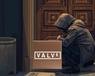 Un ladro vicino alla porta tiene d'occhio una consegna di Steam Machine