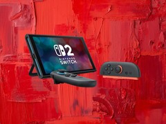 Console Switch 2 e controller Joy-Con 2 mostrati