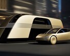 Tesla Robovan e Cybercab (fonte: Tesla)