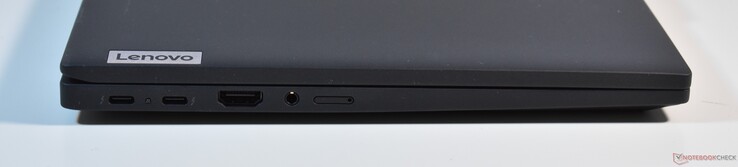 sinistra: 2x Thunderbolt 4, HDMI, audio da 3,5 mm, nanoSIM