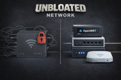 Router del fornitore vs. rete OpenWRT