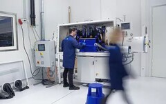 All'interno dell'impianto di ricerca sulle batterie Varta a Graz, che inizierà a funzionare a pieno regime nel secondo trimestre del 2024 (Fonte: Varta AG) 