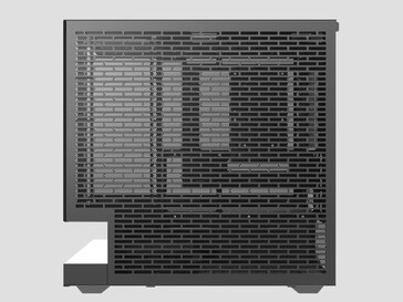 Vista laterale del case Floatron F1 mATX. (Fonte immagine: darkFlash)