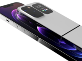Un rendering dell'iPhone pieghevole. (Fonte: LetsGoDigital)