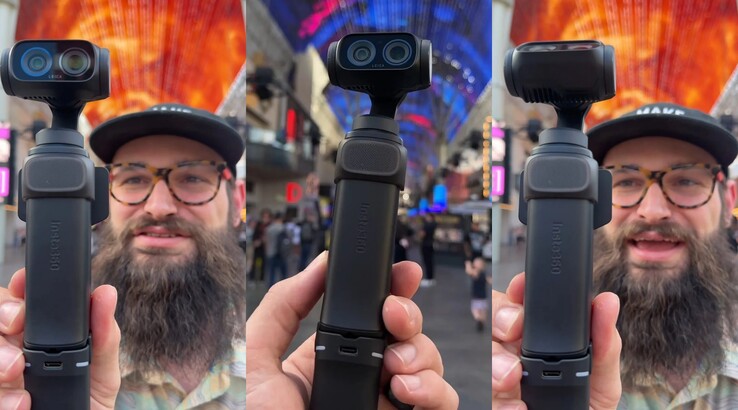 Insta360 Luna Ultra - immagini ufficiali di anteprima hands-on.