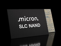 Modulo flash NAND Single-level cell (SLC) di Micron.