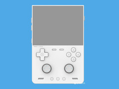 Un presunto sguardo al prossimo TrimUI Brick. (Fonte immagine: via Retro Gaming With Deadfred)