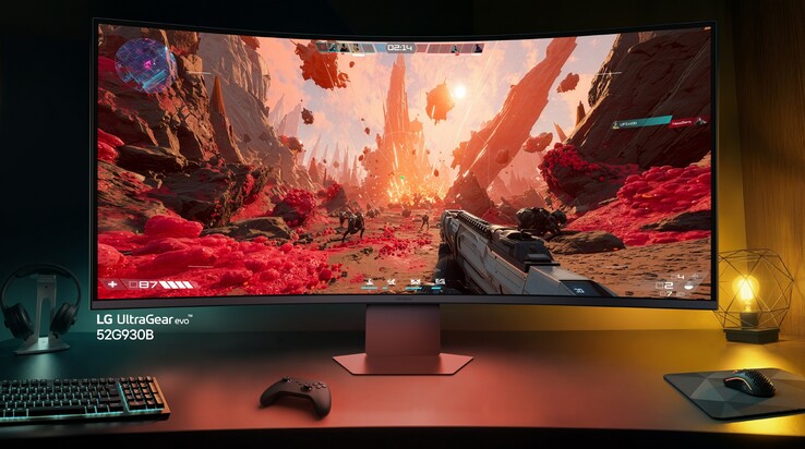 LG UltraGear evo G9 è il monitor 5K2K più grande del mondo. (Fonte: LG)