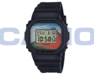 Il Casio G-Shock DW-5600KHG24-1JR (nella foto) sfoggia stampe in stile ukiyo-e tratte dalle opere d'arte del periodo Edo di Hokusai. (Fonte immagine: Casio - Edited)