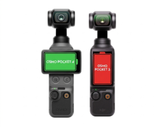 Osmo Pocket 4 (a sinistra) mostra tempi di esecuzione significativamente più lunghi rispetto a Osmo Pocket 3 (a destra).