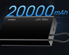 Il power bank SuperCharge ha una capacità nominale di 20.000mAh. Nella foto: un'immagine promozionale che ne mostra il lato anteriore.