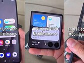 Un Galaxy Z Flip 7 funzionante appare in un video hands-on trapelato, che è stato cancellato piuttosto rapidamente (Fonte immagine: @andrei_eclynoh)