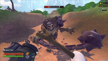 Nell'immagine: uno screenshot di gioco di The RPG.