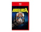 Custodia per il gioco Borderlands 4 Nintendo Switch 2 con l'iconico artwork della maschera Psycho (fonte immagine: artwork non ufficiale)