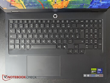 Tastiera e touchpad