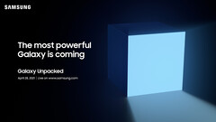 Il prossimo Galaxy Unpacked è previsto per il 28 aprile. (Immagine: Samsung)