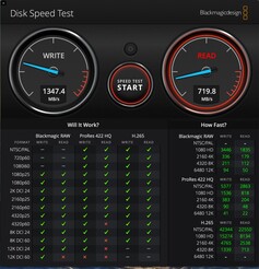 Connessione: Thunderbolt 4 | Dimensione del file: 1 GB