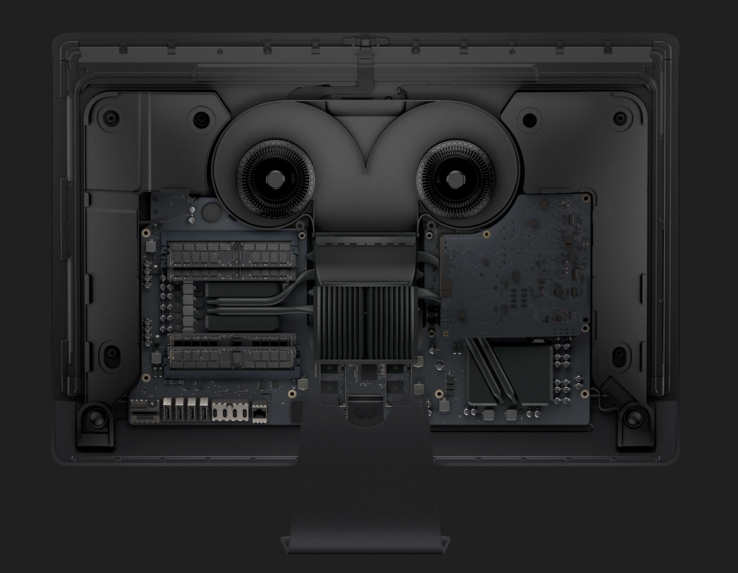 Configurazione interna iMac Pro (Foto: Apple)