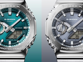 I modelli Casio G-Shock GM-2110D-3A1 (a sinistra) e GM-2110D-8A (a destra), nella foto. (Fonte: Casio)