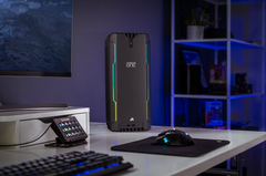 Il Corsair One i300 è un PC da gioco potente e compatto. (Fonte dell&#039;immagine: Corsair)