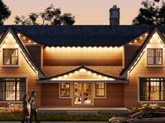 Le luci permanenti per esterni E22 di Eufy seguiranno la E120 (sopra). (Fonte: Eufy)