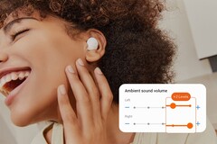 Con il prossimo aggiornamento, la modalità trasparenza dovrebbe funzionare meglio su Galaxy Buds2 Pro. (Fonte: Samsung)