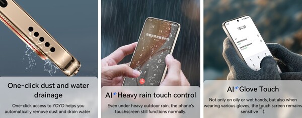 Honor X70 Refresh Edition è ricco di funzioni, tra cui una modalità guanto.
