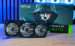 KFA2 GeForce RTX 4070 EX Gamer: campione di prova fornito da HMC Bremen